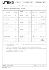 LTST-E670RL Datasheet Page 3