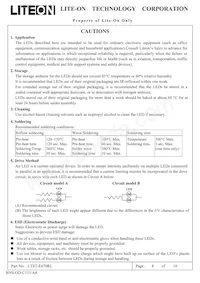 LTST-E670RL Datasheet Page 8