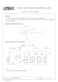 LTST-S320KEKT Datasheet Pagina 5