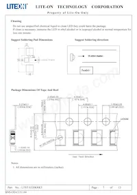 LTST-S320KRKT Datasheet Pagina 8