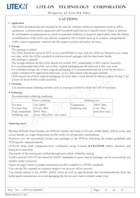 LTST-S320KRKT Datasheet Pagina 10
