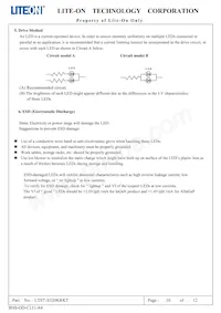 LTST-S320KRKT Datasheet Page 11