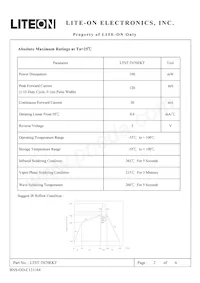 LTST-T670EKT Datasheet Page 2