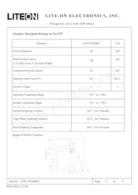 LTST-T670GKT Datasheet Page 2