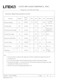 LTST-T670GKT Datasheet Page 3