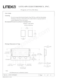 LTST-T670KSKT Datasheet Pagina 5