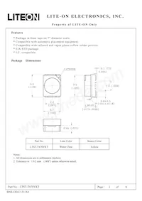 LTST-T670YKT Datasheet Copertura