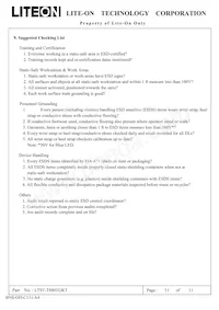 LTST-T680TGKT Datasheet Page 11