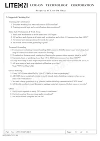 LTST-T680VEKT Datasheet Pagina 11