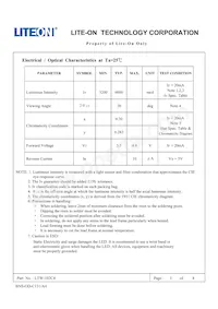 LTW-102C4 Datasheet Pagina 3