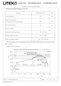 LTW-206ZDCG-E2數據表 頁面 2