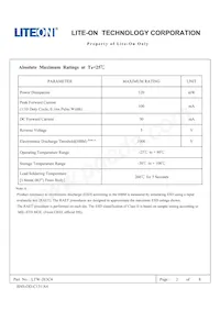 LTW-2E3C4 Datasheet Page 2