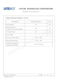 LTW-2H7C5S 데이터 시트 페이지 2