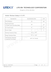 LTW-337C5 Datasheet Page 2