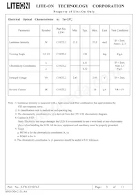 LTW-C192TL2 Datasheet Pagina 3
