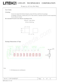 LTW-M140SXS57 Datasheet Page 8