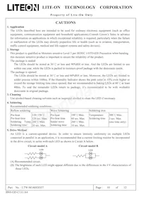 LTW-M140SXS57 Datasheet Page 10