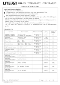 LTW-M140SXS57 Datasheet Page 11