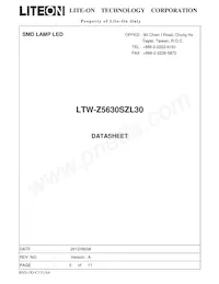 LTW-Z5630SZL30 Datenblatt Cover