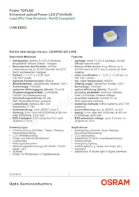 LUW E6SG-BACA-4N7Q-1-Z Datasheet Cover