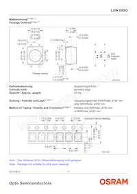 LUW E6SG-BACA-4N7Q-1-Z Datasheet Page 11