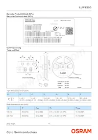 LUW E6SG-BACA-4N7Q-1-Z Datasheet Pagina 14