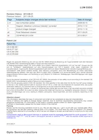 LUW E6SG-BACA-4N7Q-1-Z Datasheet Page 16