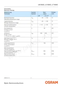 LV E63C-ABCA-35 Datasheet Pagina 3