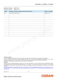 LV E63C-BBDA-35-L-Z Datasheet Page 18