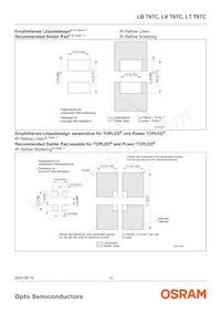 LV T67C-S1U2-35-0-20-R18-Z 데이터 시트 페이지 12