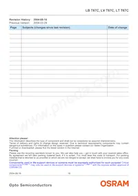 LV T67C-S1U2-35-0-20-R18-Z Datasheet Page 16