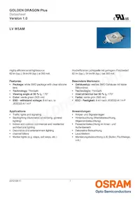 LV W5AM-JYKY-25-Z Datasheet Cover