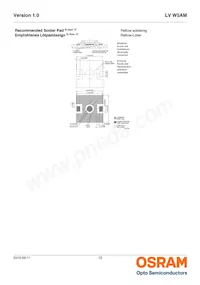 LV W5AM-JYKY-25-Z Datasheet Pagina 12