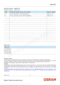 LW 541C-AWDW-6K9L-0-20-BULK-I Datasheet Page 13