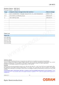 LW A673-P2R1-5K8L-Z Datasheet Page 15