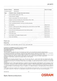 LW A67C-T2U2-3C5D Datasheet Page 15