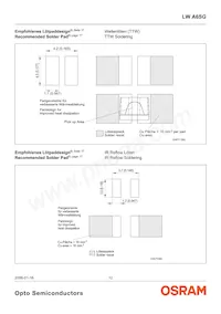 LW A6SG-V1AA-5K8L-Z Datasheet Page 12