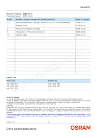 LW A6SG-V1AA-5K8L-Z Datasheet Page 16