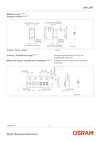 LW L28G-R2S2-3K6L-1-Z Datasheet Pagina 11