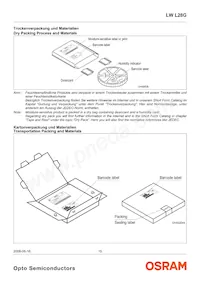 LW L28G-R2S2-3K6L-1-Z Datasheet Pagina 15