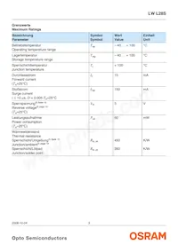 LW L28S-P1Q2-3K8L-1-10-R18-Z Datasheet Page 3