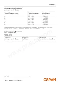 LW M67C-T1U1-3C5D Datasheet Pagina 6