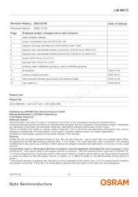 LW M67C-T1U1-3C5D Datasheet Page 15