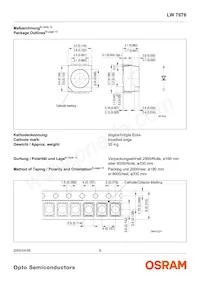 LW T676-N1P2-25-Z Datasheet Page 9