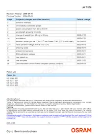 LW T676-N1P2-25-Z Datasheet Page 14