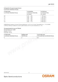 LW T67C-T2U2-3C5D Datasheet Pagina 6