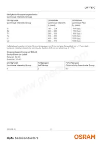 LW Y87C-T1U1-3C5D Datasheet Page 6