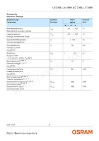 LY 3366-S1T2-26 Datasheet Page 3
