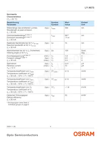 LY A675-S1U2-26-0-30-R33-Z Datasheet Page 4