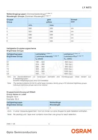 LY A675-S1U2-26-0-30-R33-Z Datasheet Pagina 5